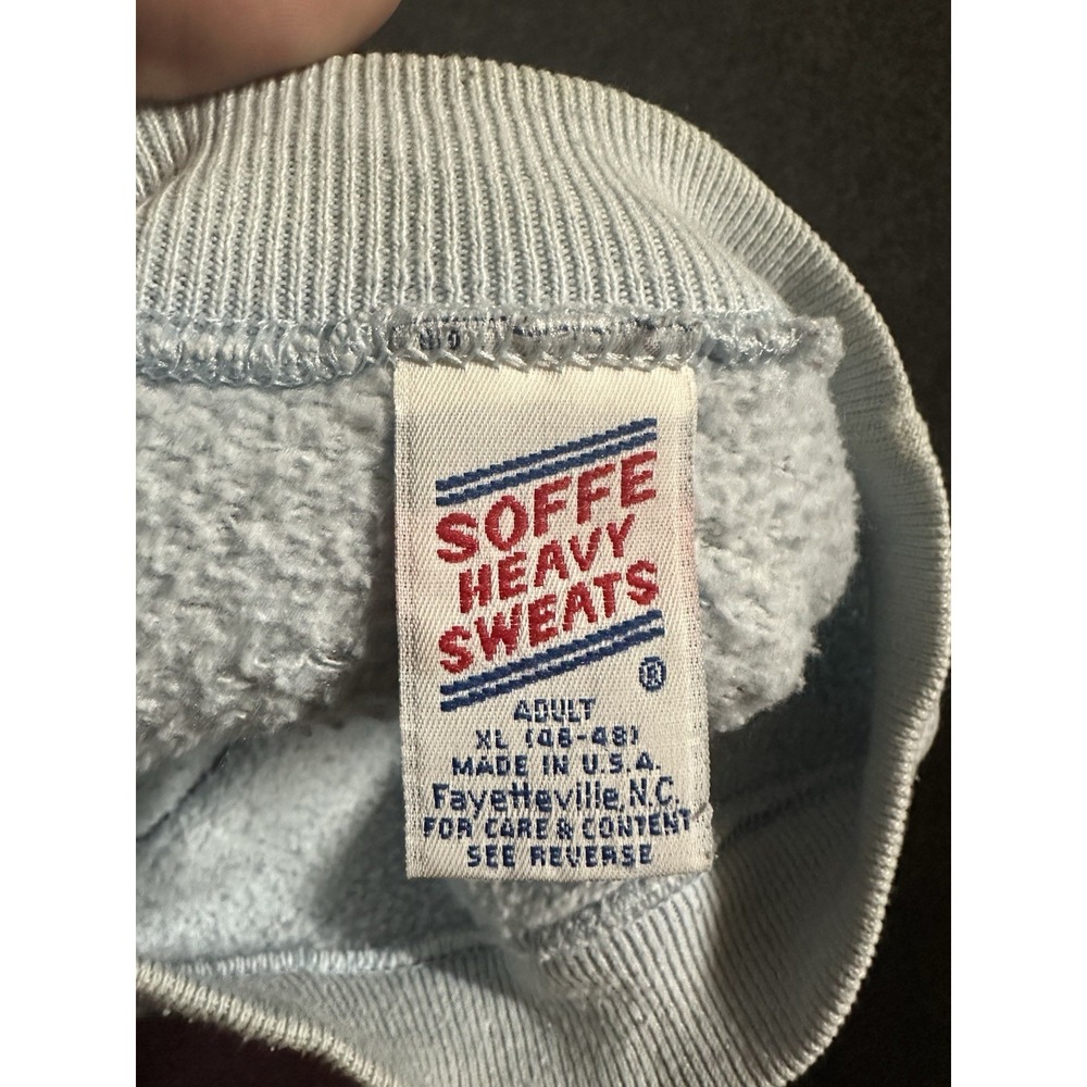 Mens Soffe Heavy Sweats Santa Teresa Saints Crewneck USA, Size XL - Picture 3 of 10